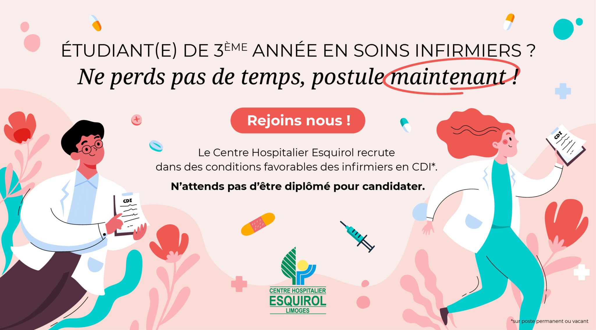 recrutement élève infirmier