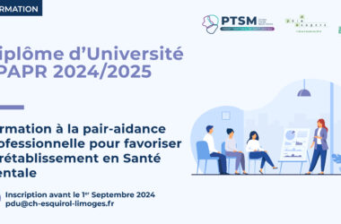 Inscription pour le DU de pair-aidance professionnelle avant le 1er septembre